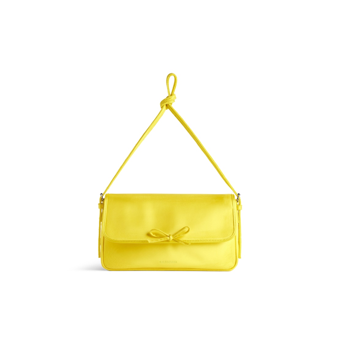 Balenciaga Bolso Pochette Leopolda Para Mujer En Amarillo