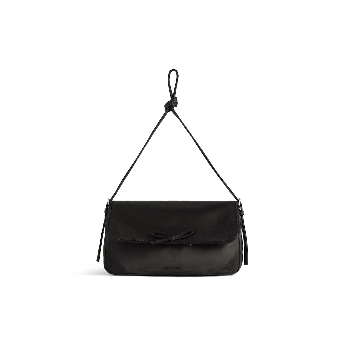 Balenciaga Bolso Pochette Leopolda para Mujer en Negro