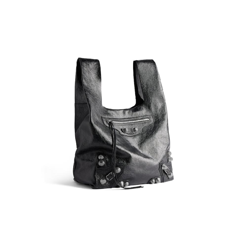 Balenciaga Bolso Shopper Le Cagole Para Hombre En Negro