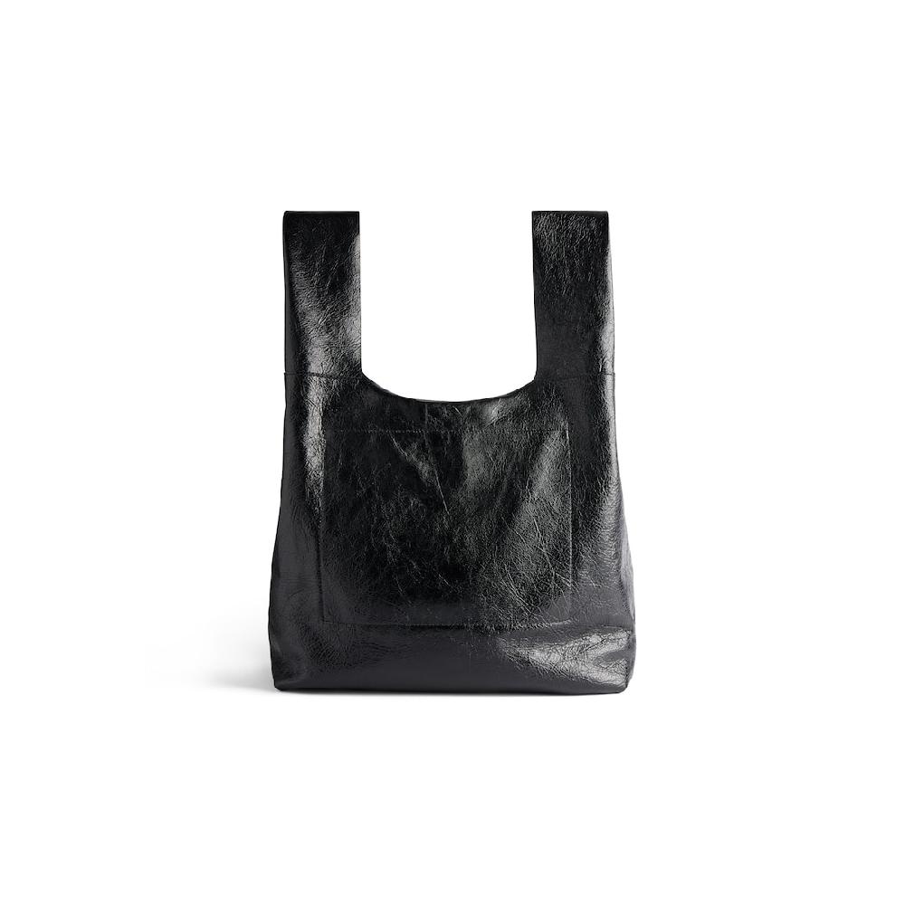 Balenciaga Bolso Shopper Le Cagole Para Hombre En Negro