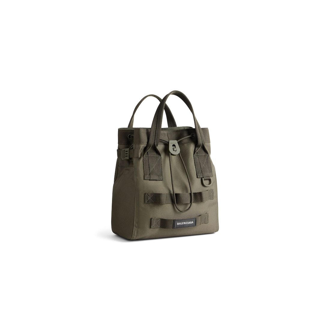 Balenciaga Bolso Tote Army Pequeño Para Hombre En Verde Oscuro
