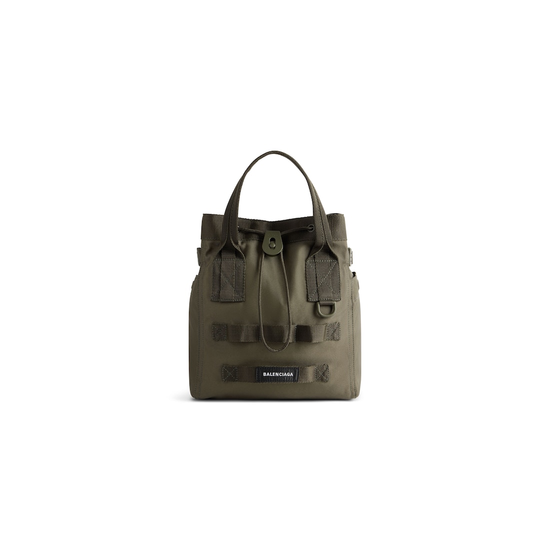 Balenciaga Bolso Tote Army Pequeño para Hombre en Verde Oscuro