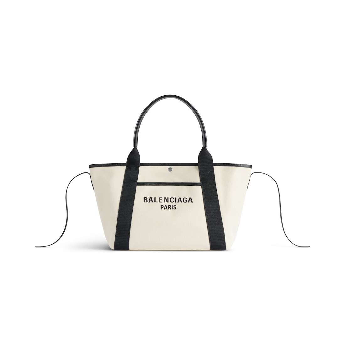 Balenciaga Bolso Tote Biarritz Mediano para Mujer en Natural/negro