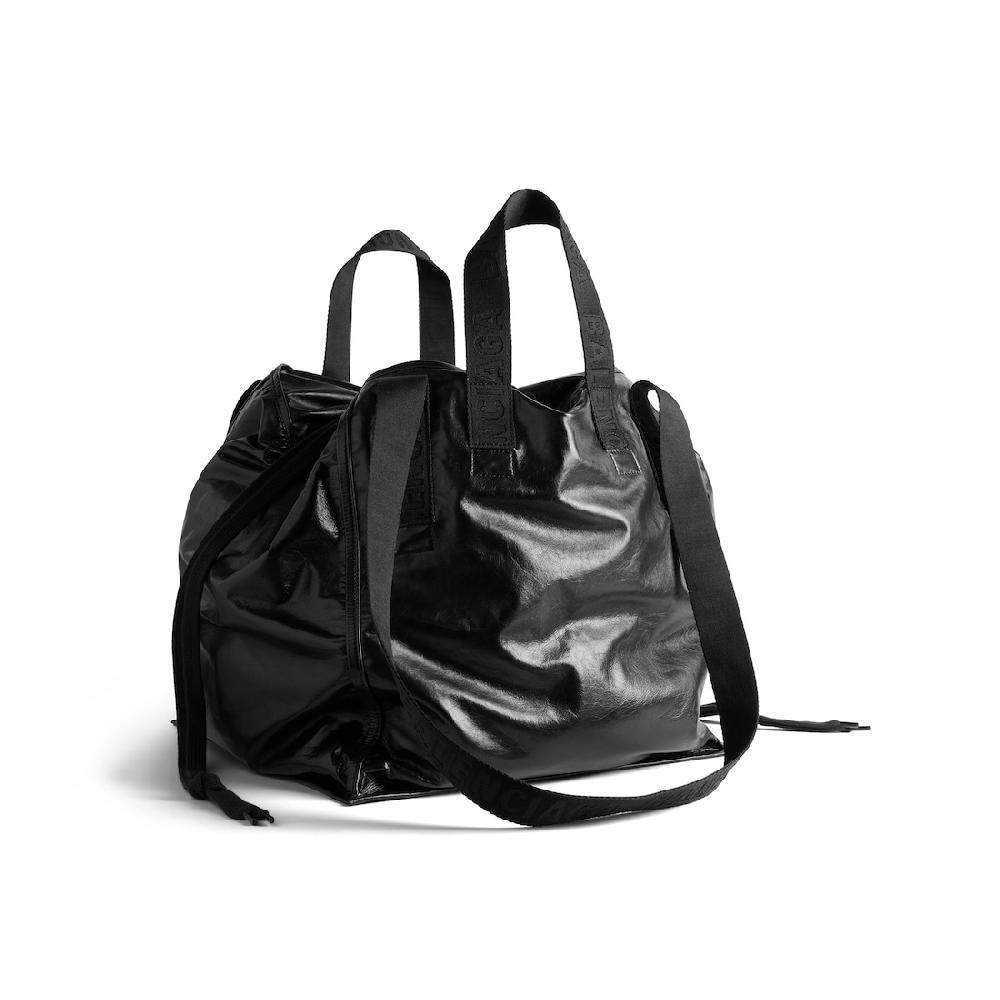 Balenciaga Bolso Tote Cargo Grande Para Hombre En Negro