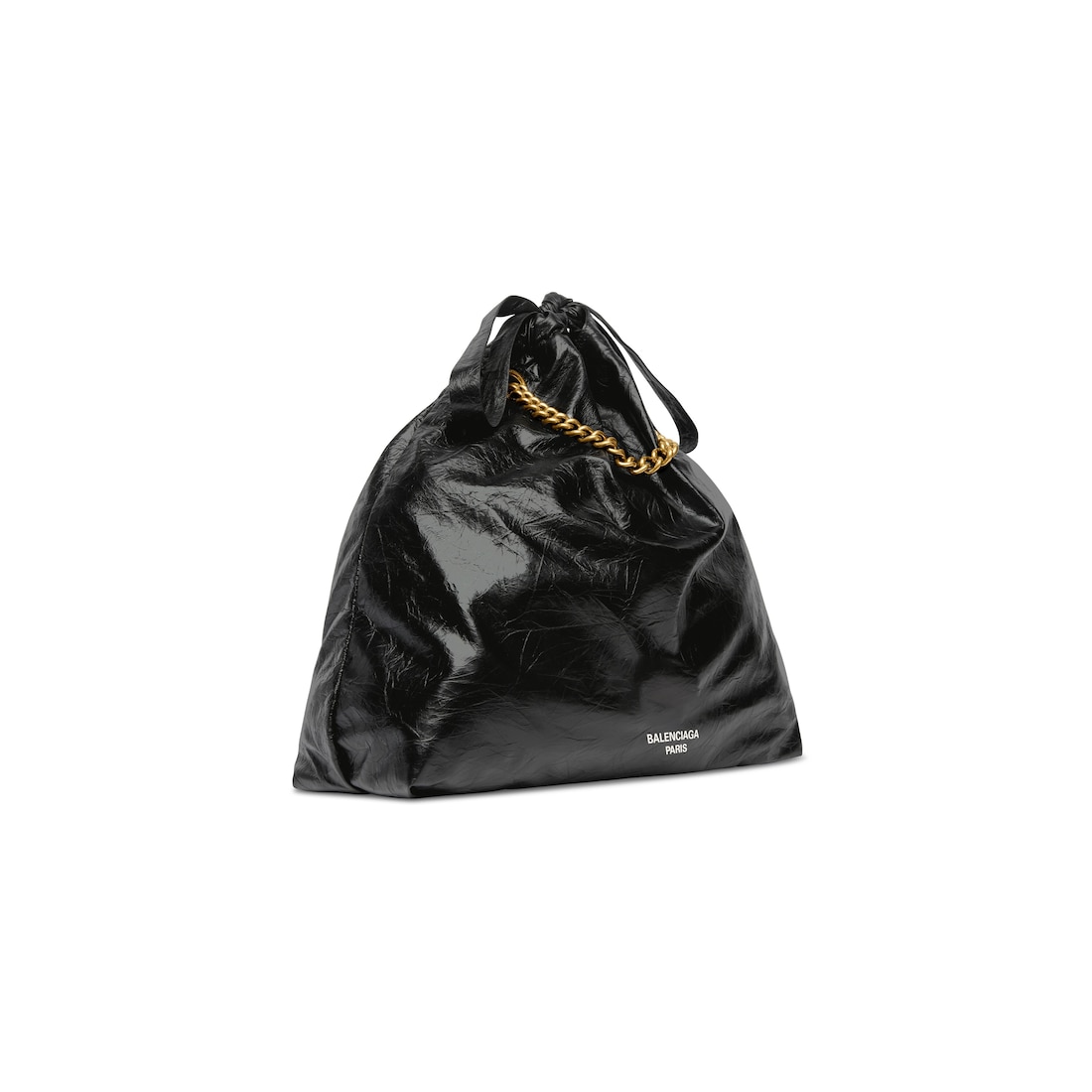 Balenciaga Bolso Tote Crush Mediano Para Mujer En Negro