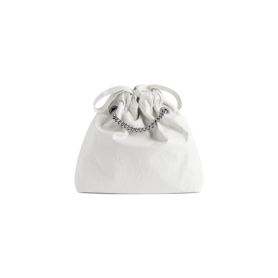 Balenciaga Bolso Tote Crush Xs Para Mujer En Blanco Óptico