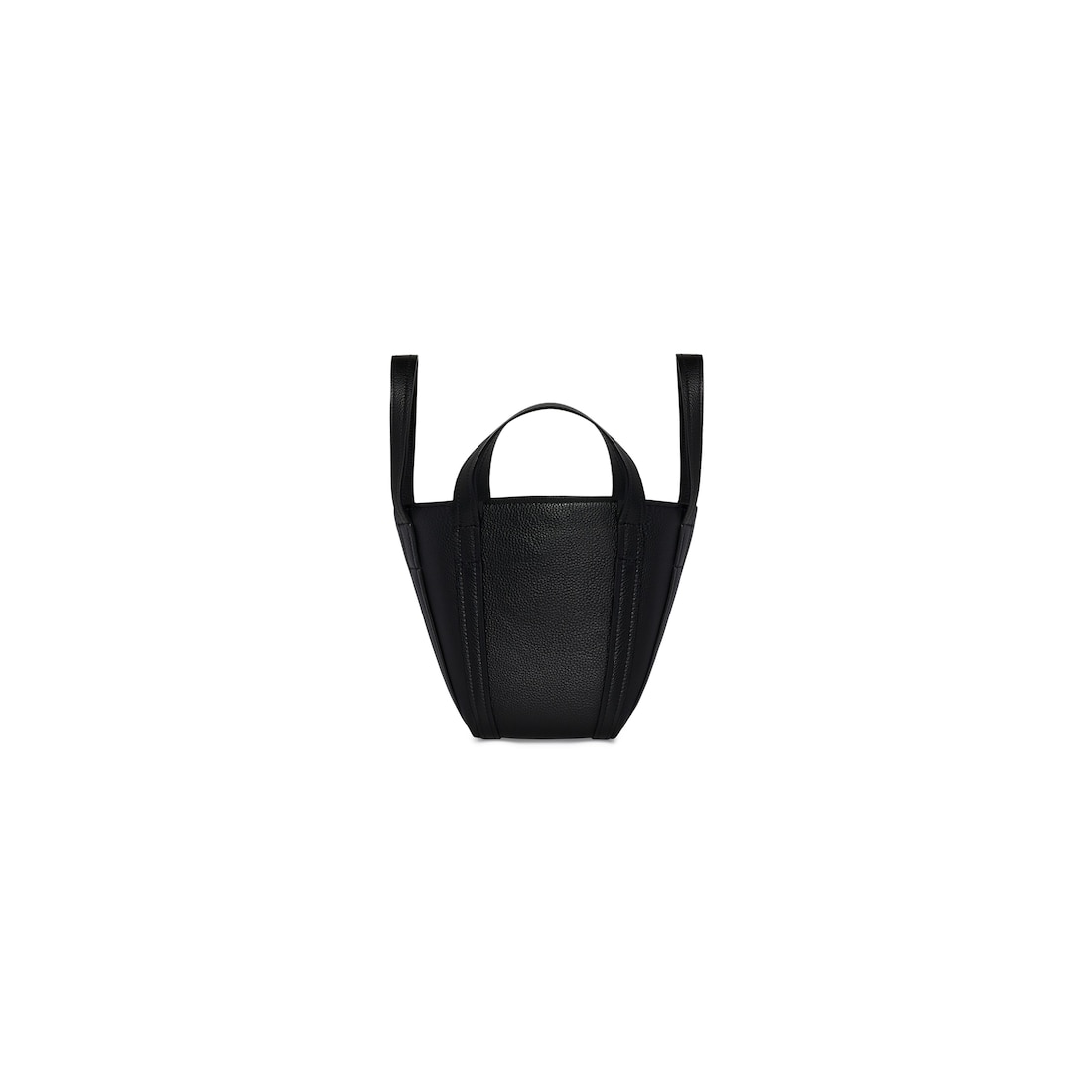 Balenciaga Bolso Tote De Hombro Everyday Xs North-south De Piel Granulada De Becerro Para Mujer En Negro