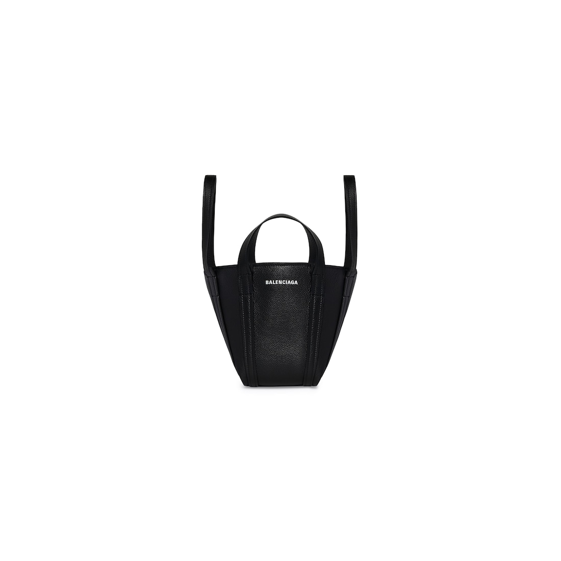 Balenciaga Bolso Tote De Hombro Everyday Xs North-south De Piel Granulada De Becerro para Mujer en Negro