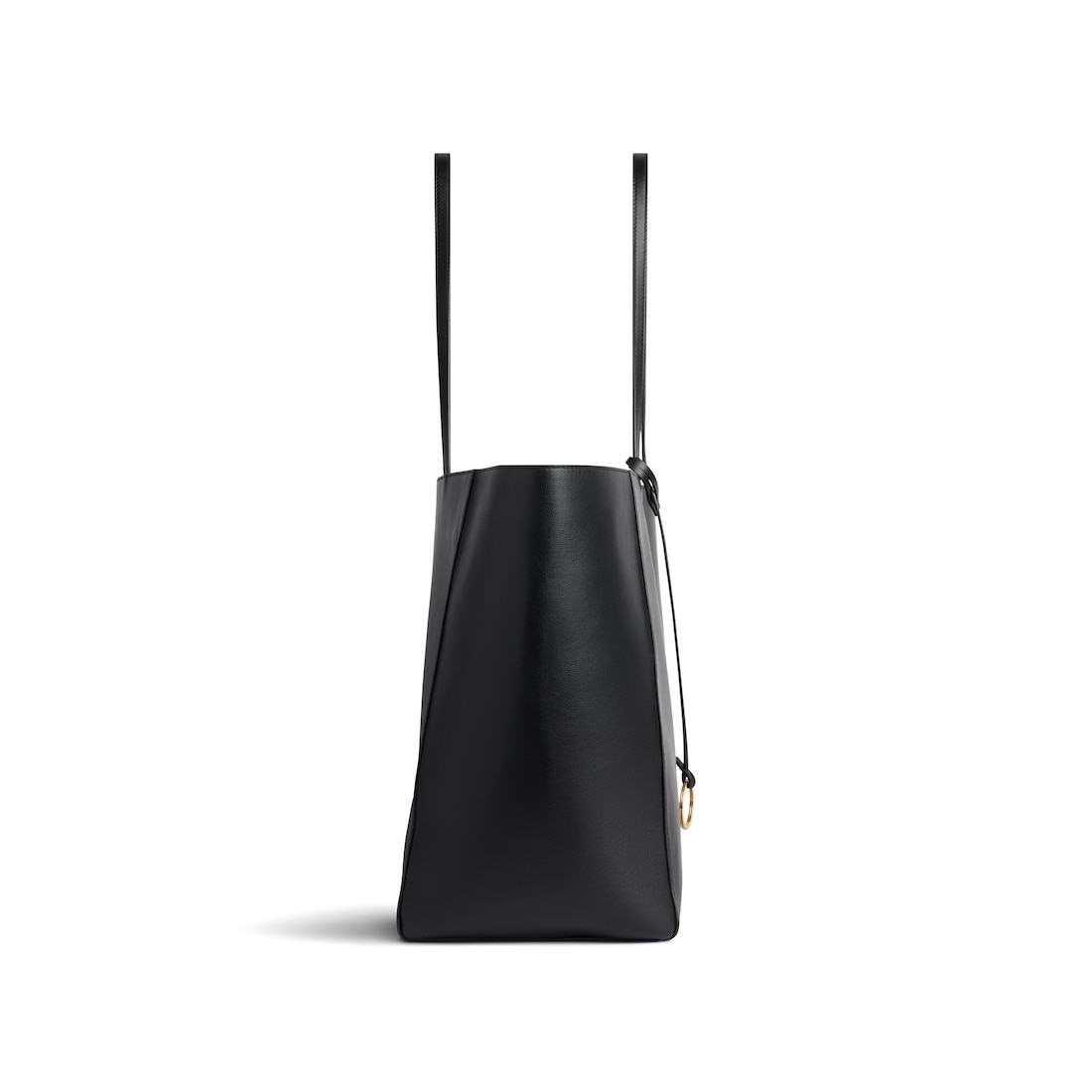 Balenciaga Bolso Tote Hourglass Soft Grande Para Mujer En Negro