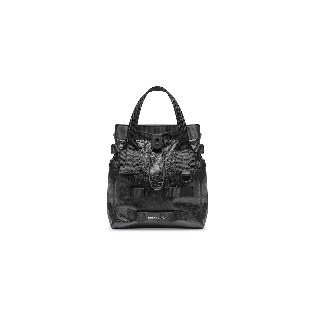 Balenciaga Bolso Tote Pequeño Army para Hombre en Negro