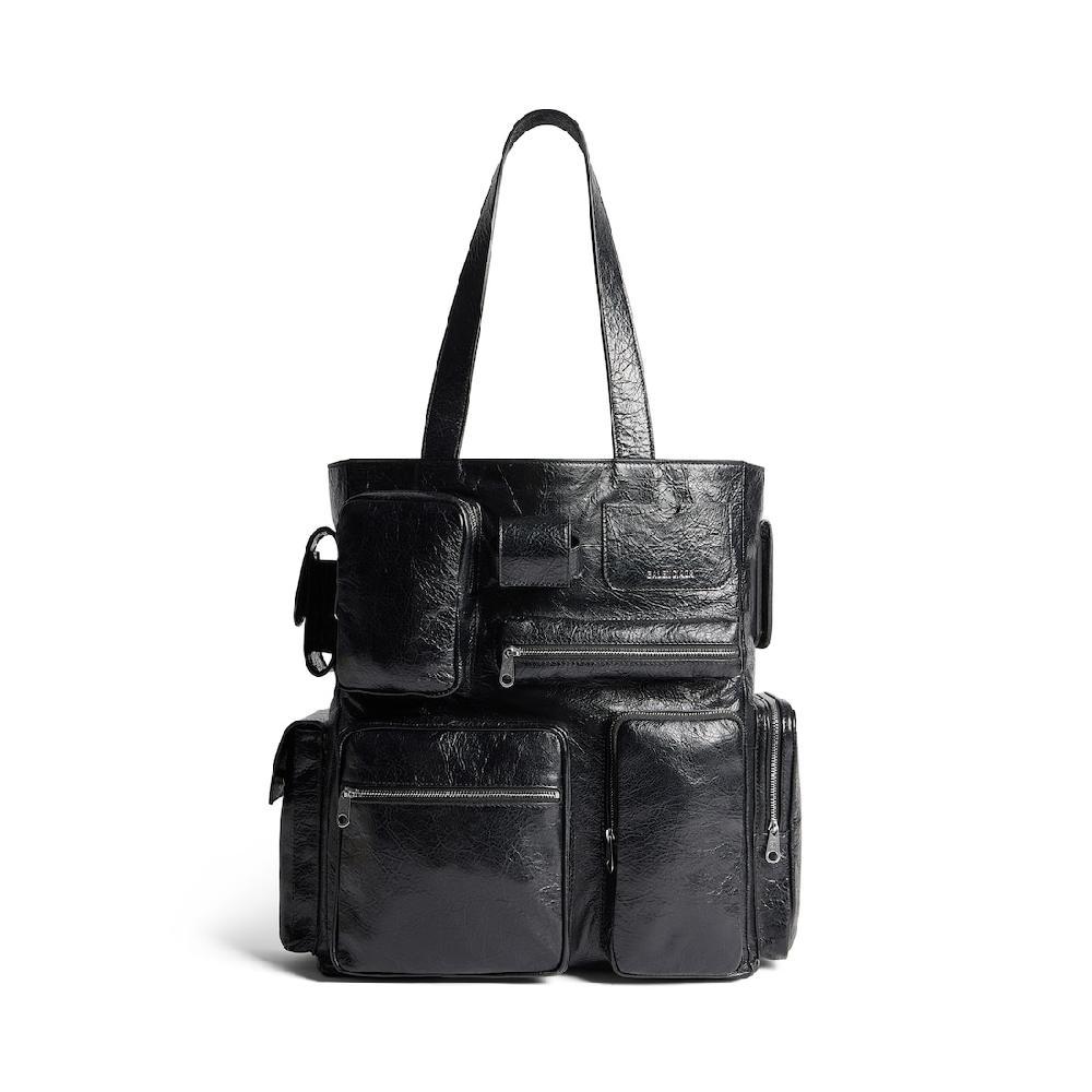 Balenciaga Bolso Tote Superbusy para Hombre en Negro