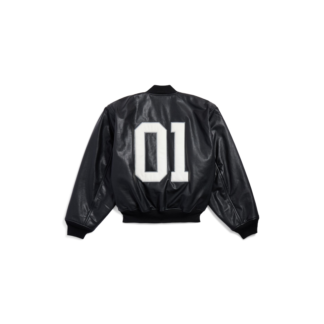 Balenciaga Bomber - Basketball Series Para Hombre En Negro/blanco