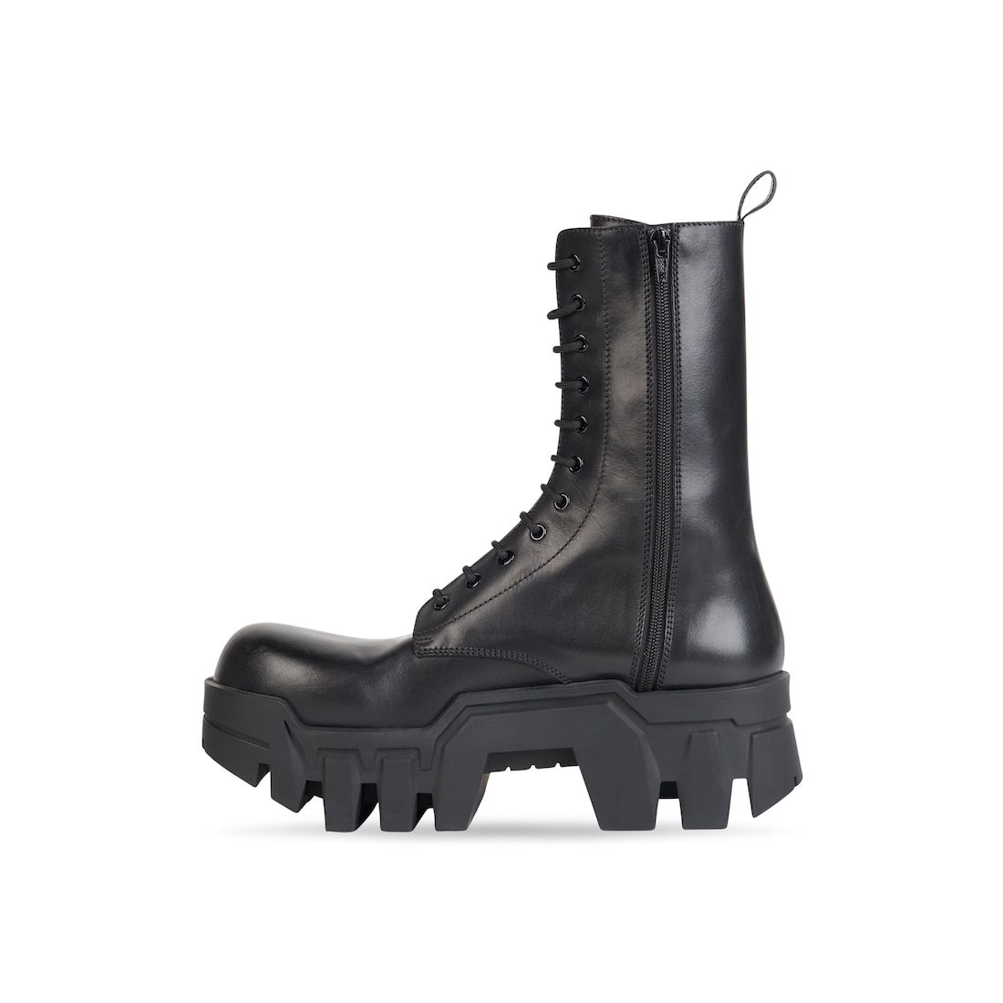 Balenciaga Bota Bulldozer Lace-up Para Hombre En Negro