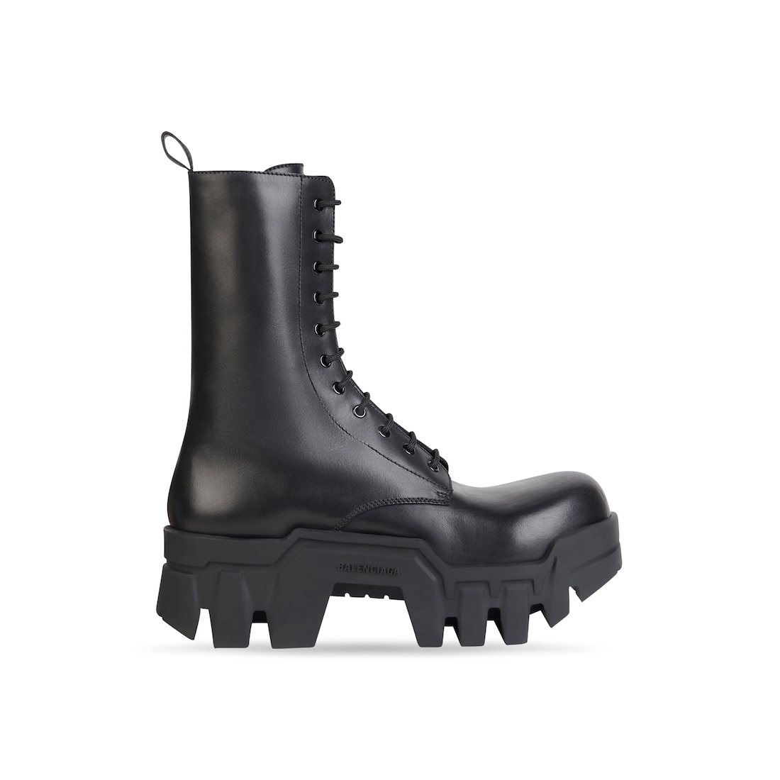 Balenciaga Bota Bulldozer Lace-up para Hombre en Negro