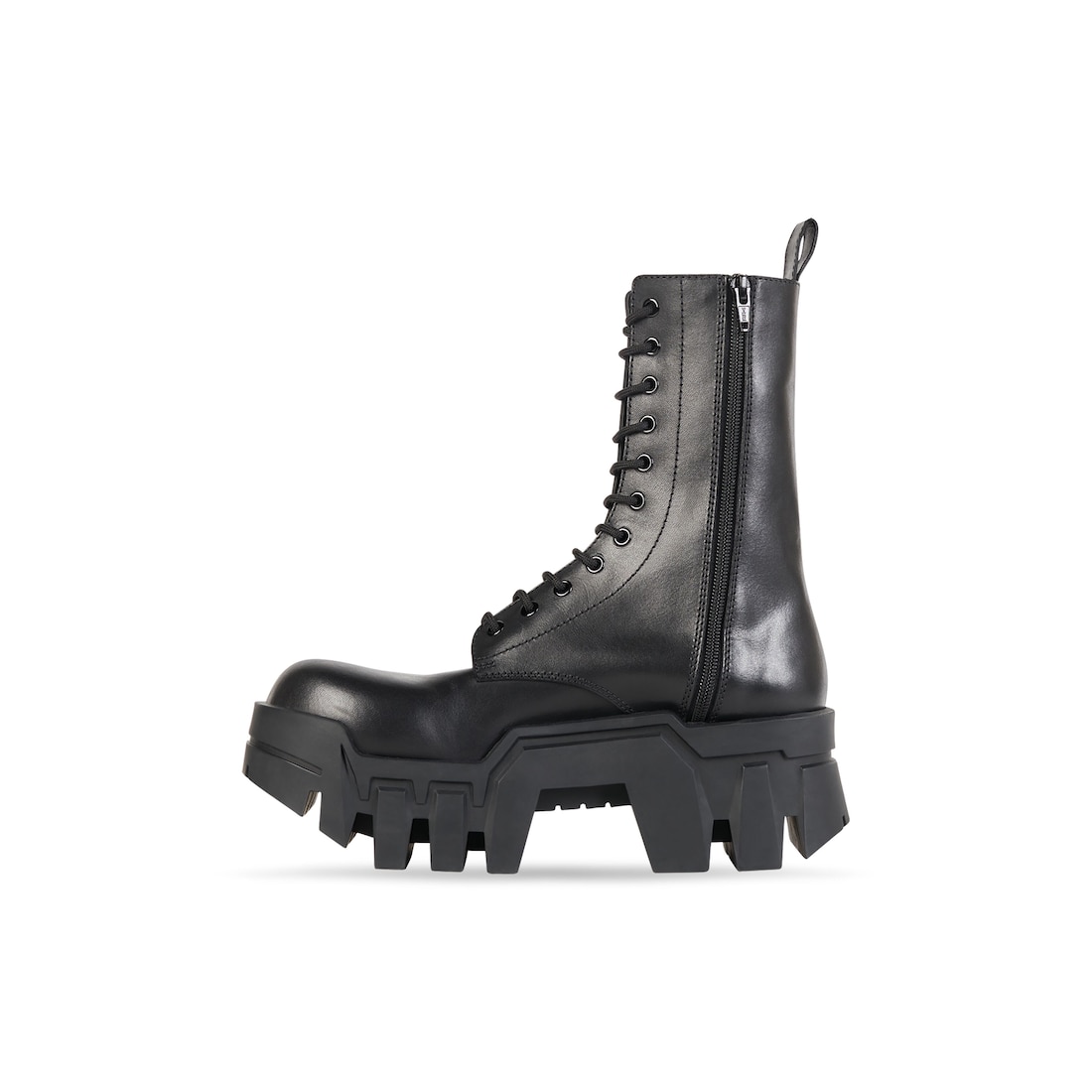 Balenciaga Bota Bulldozer Lace-up Para Mujer En Negro