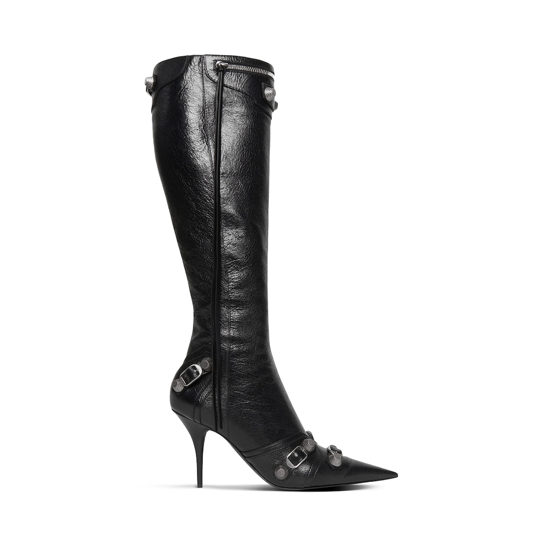 Balenciaga Bota Cagole De 90 Mm para Mujer en Negro
