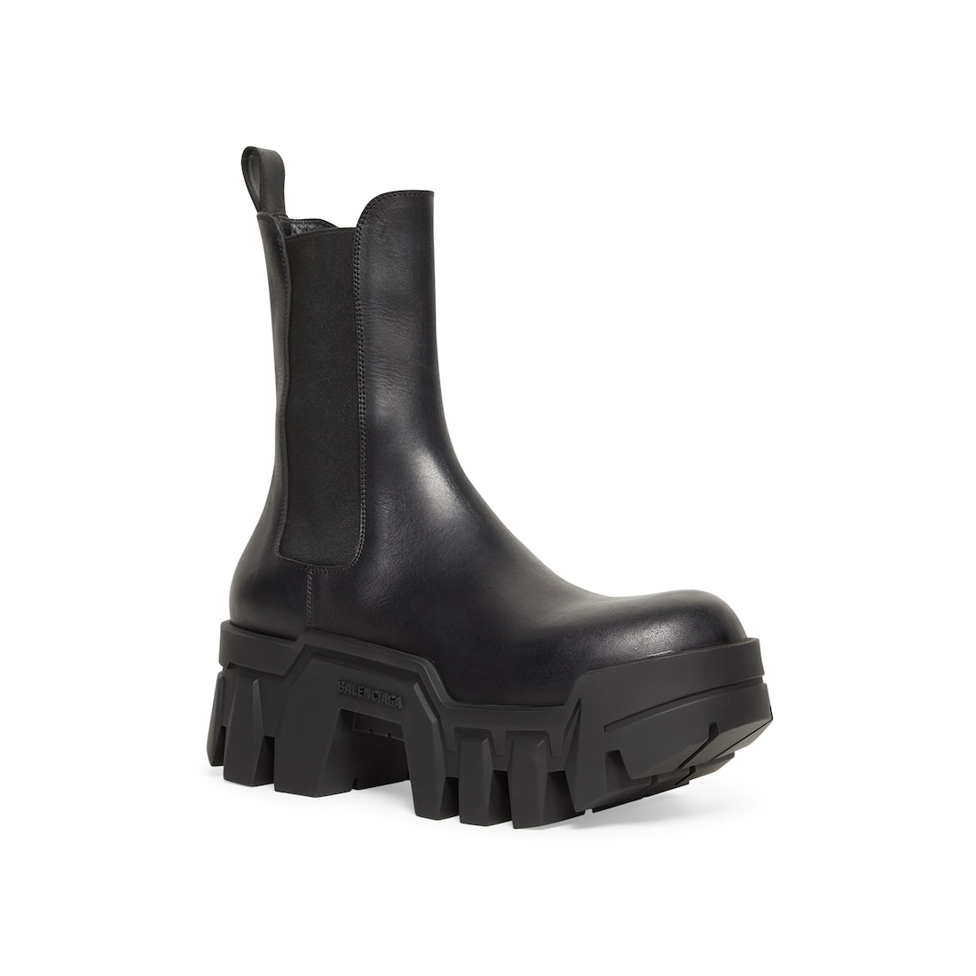 Balenciaga Bota Chelsea Bulldozer Para Hombre En Negro