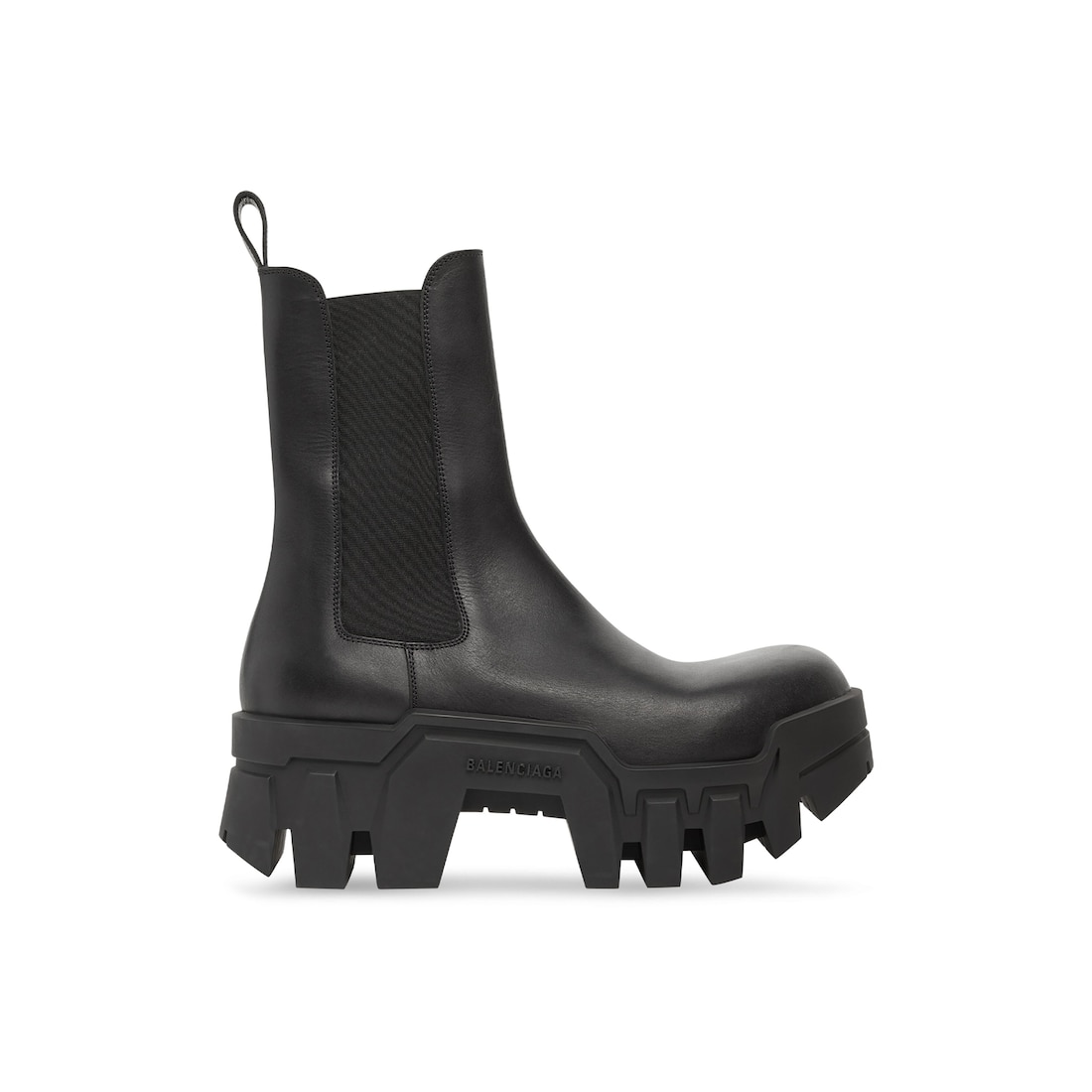 Balenciaga Bota Chelsea Bulldozer para Hombre en Negro