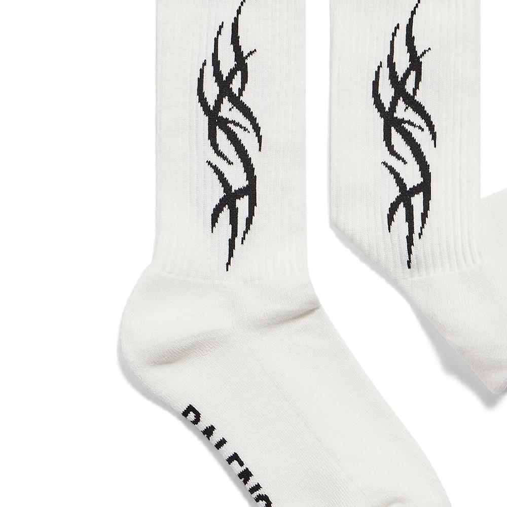 Balenciaga Calcetines Tacky Para Mujer En Negro/blanco