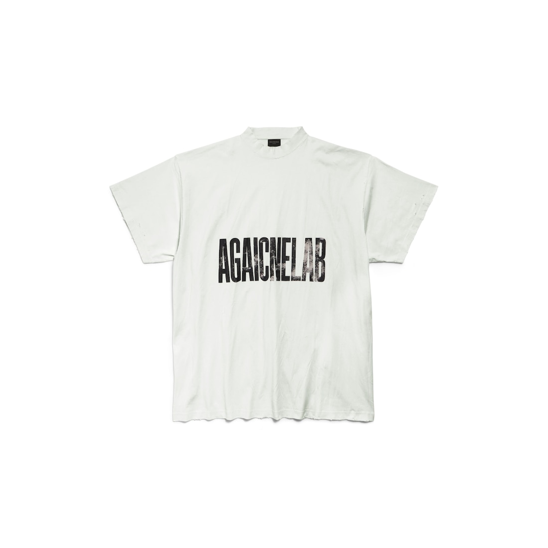 Balenciaga Camiseta Agaicnelab Oversize Fit para Hombre en Blanco