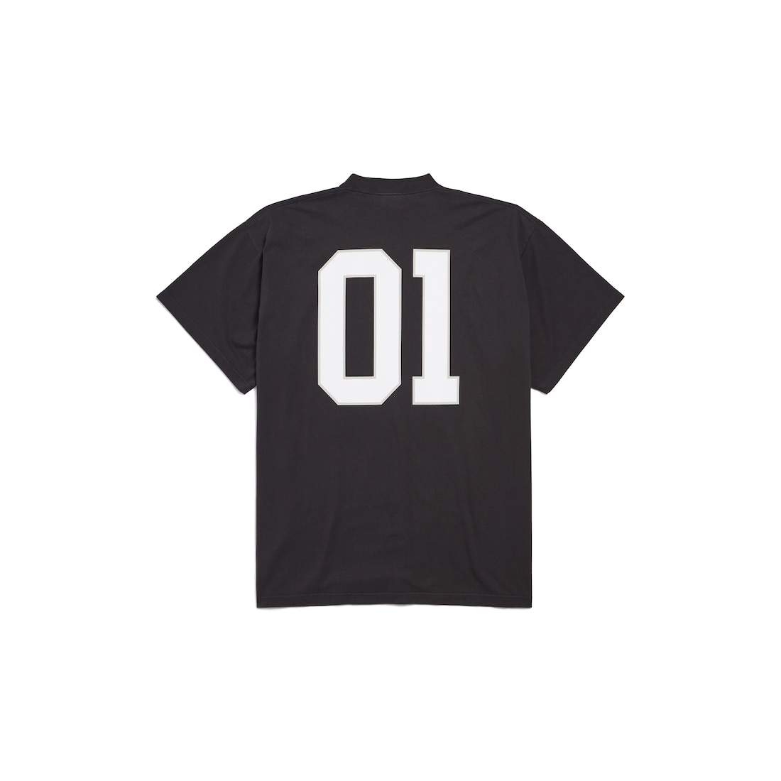 Balenciaga Camiseta Basketball Series Oversized Para Hombre En Negro