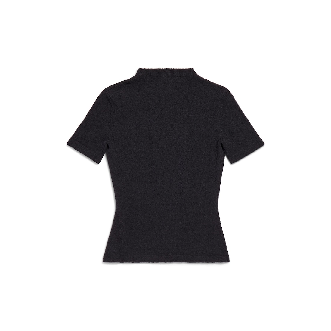 Balenciaga Camiseta Burning Unity Ajustada Para Mujer En Negro