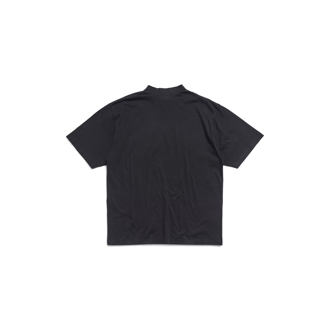 Balenciaga Camiseta Institutional Medium Fit En Negro
