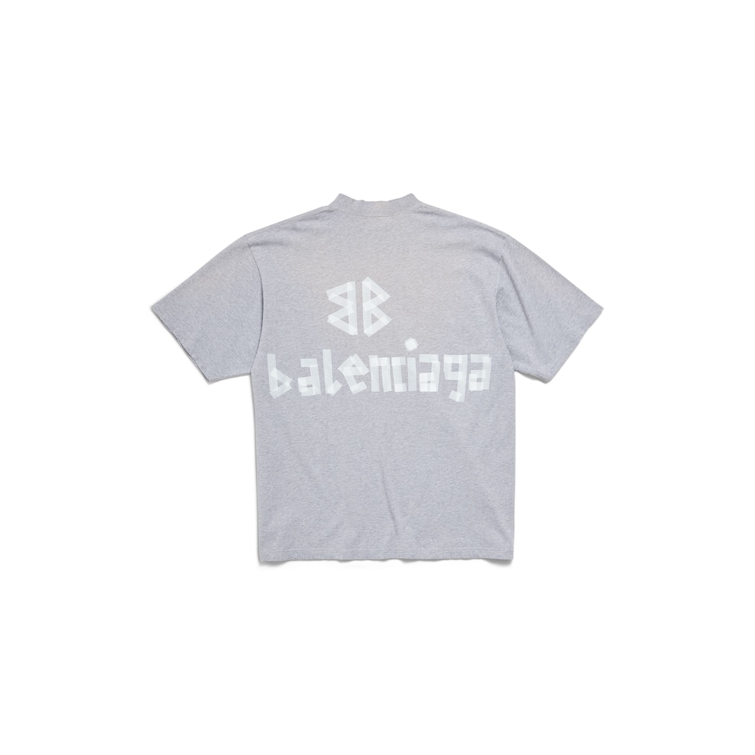 Balenciaga Camiseta New Tape Type Tr Medium Fit Para Hombre En Gris