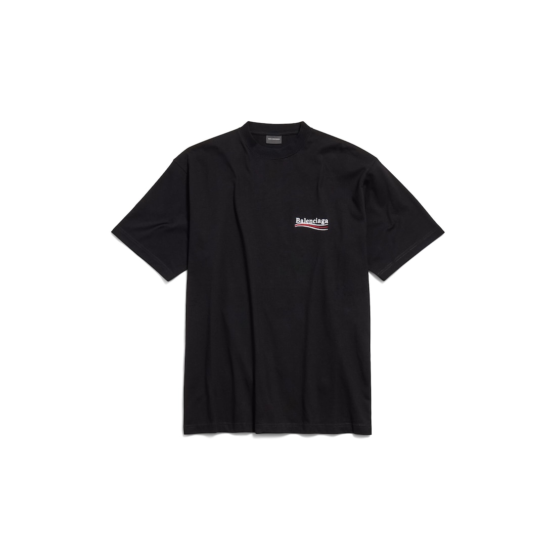 Balenciaga Camiseta Political Campaign Large Fit para Hombre en Negro