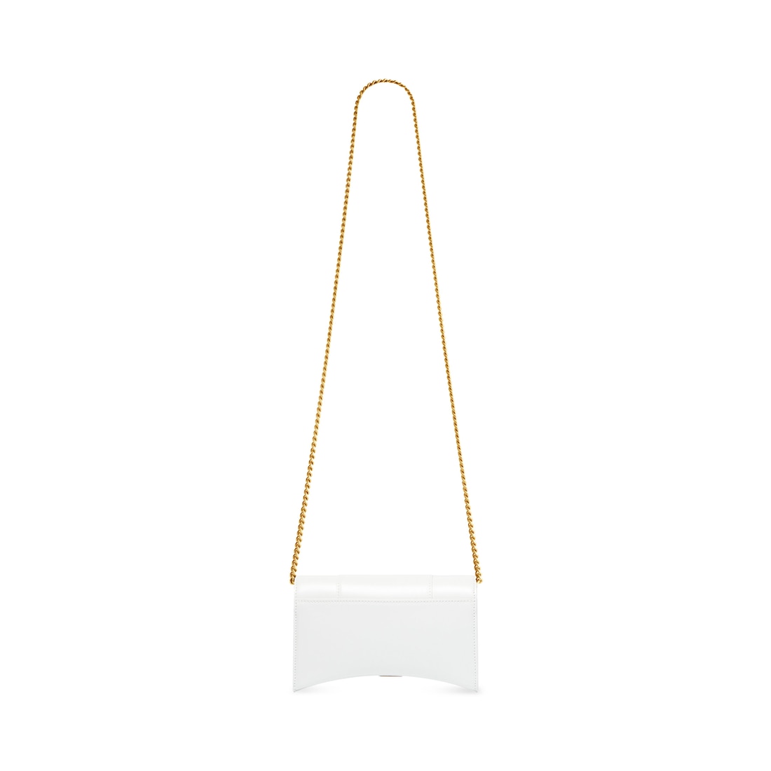 Balenciaga Cartera Con Cadena Hourglass Para Mujer En Blanco
