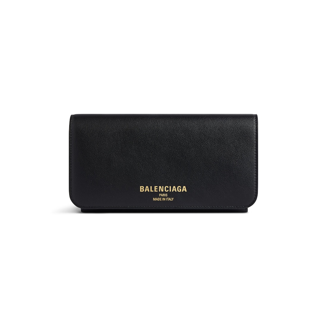 Balenciaga Cartera Fina Cash 2.0 para Mujer en Negro