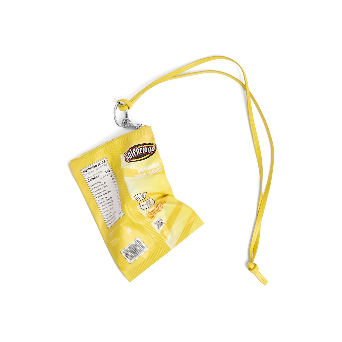 Balenciaga Cartera Funda Para Móvil Chips En Amarillo