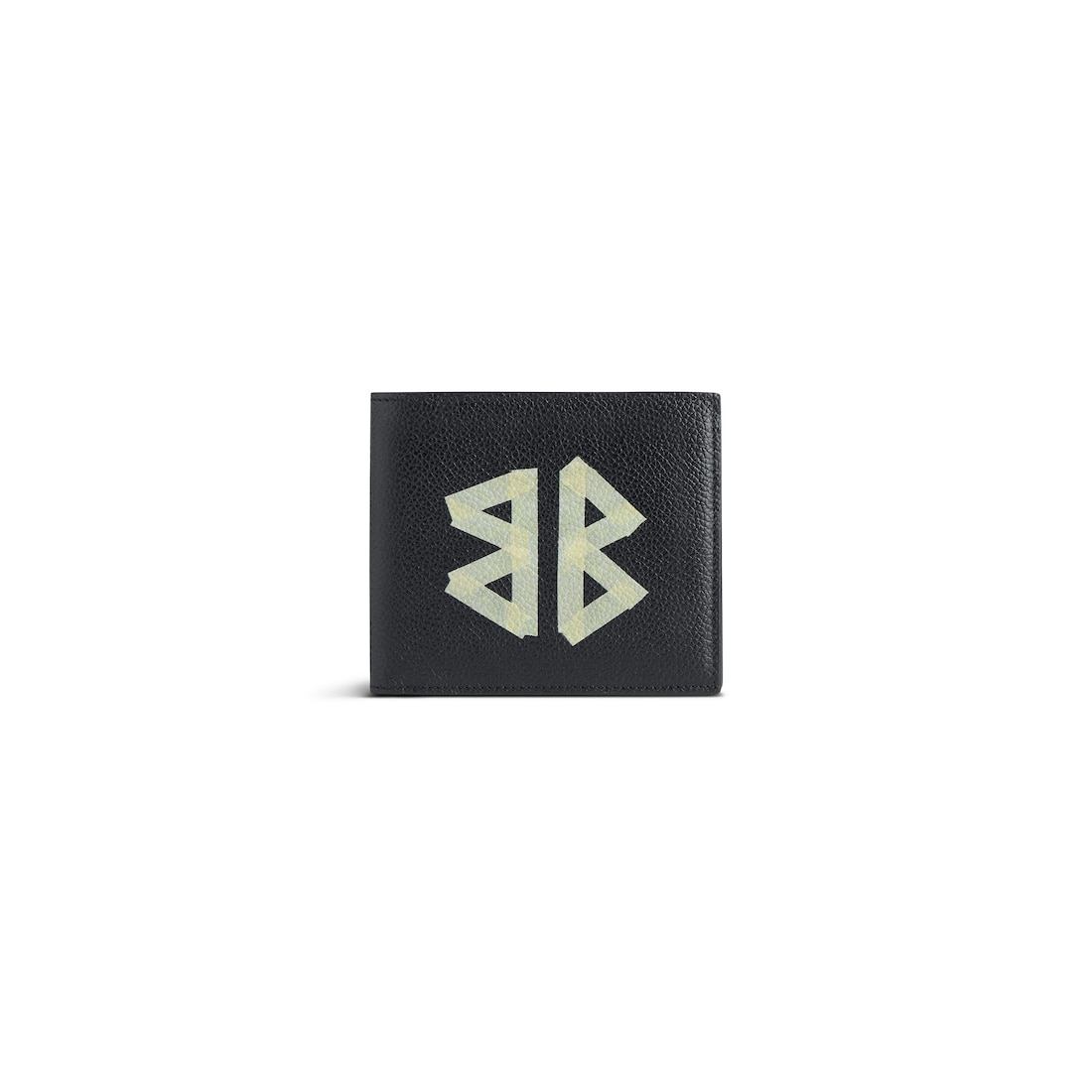 Balenciaga Cartera Plegada Cuadrada Cash para Hombre en Negro