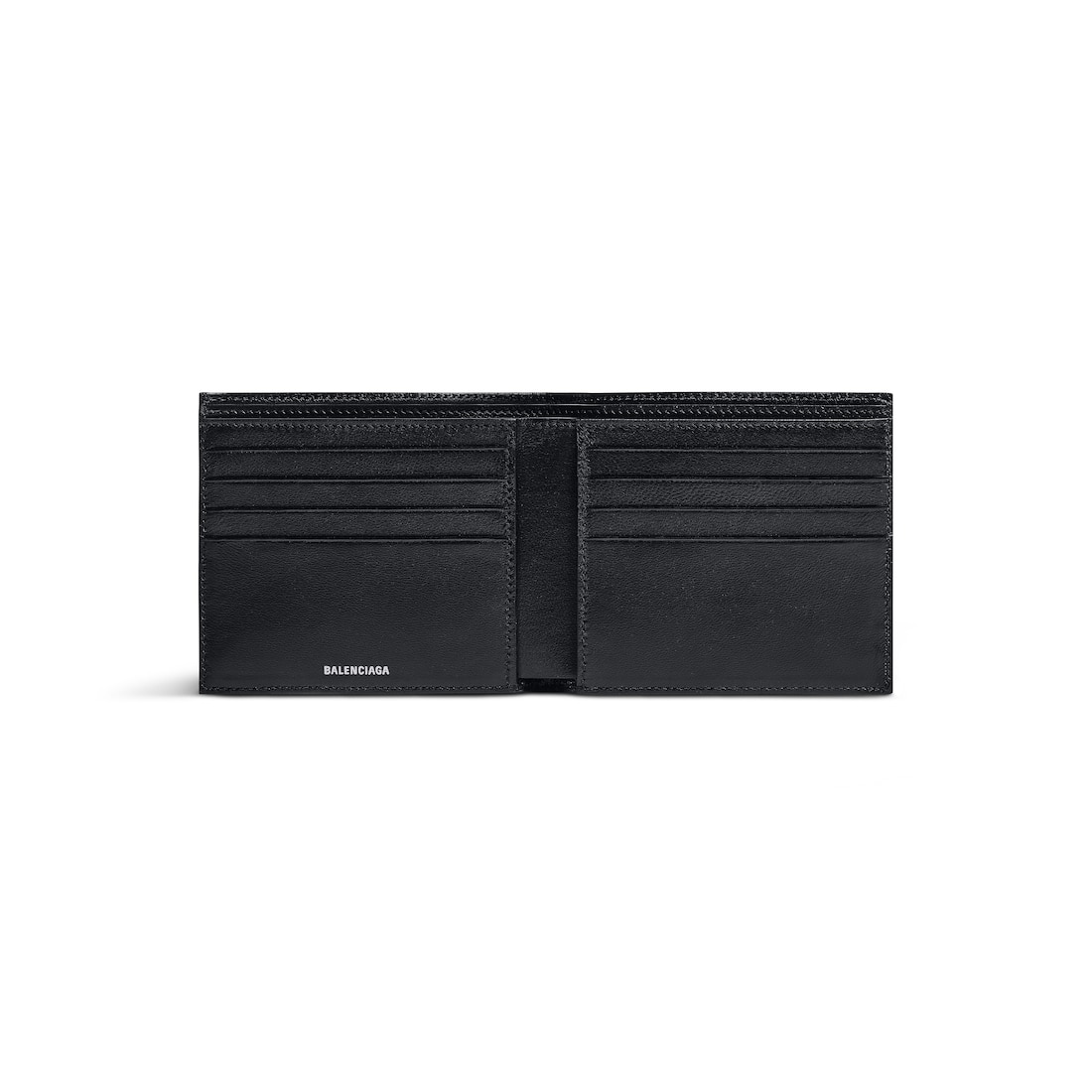 Balenciaga Cartera Plegada Cuadrada Monaco Para Hombre En Negro