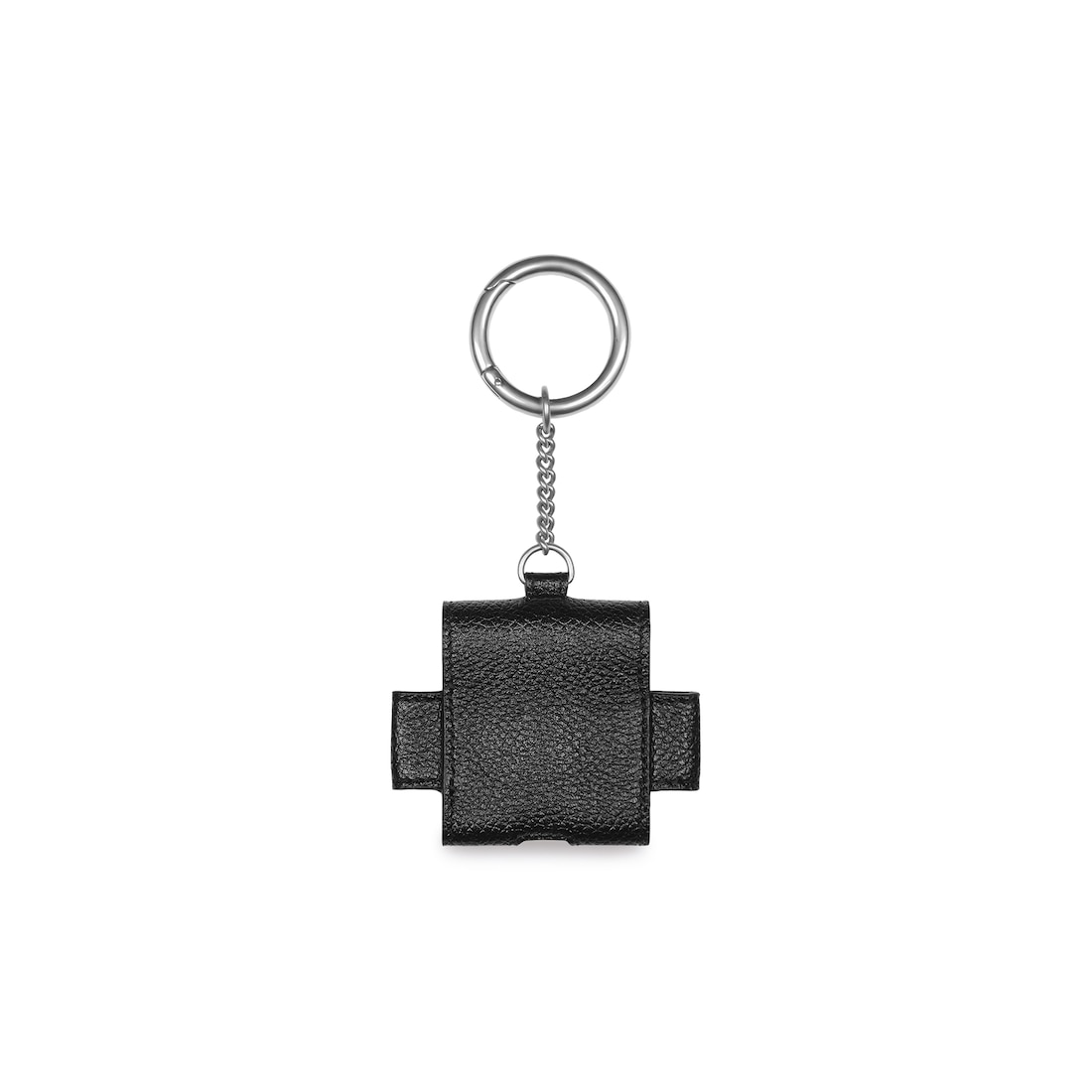 Balenciaga Cash Earpods Holder Grande Para Hombre En Negro