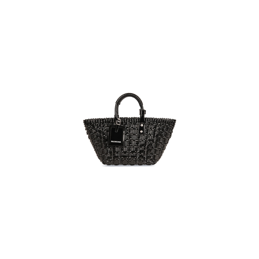 Balenciaga Cesta Bistro Xs Con Correa para Mujer en Negro
