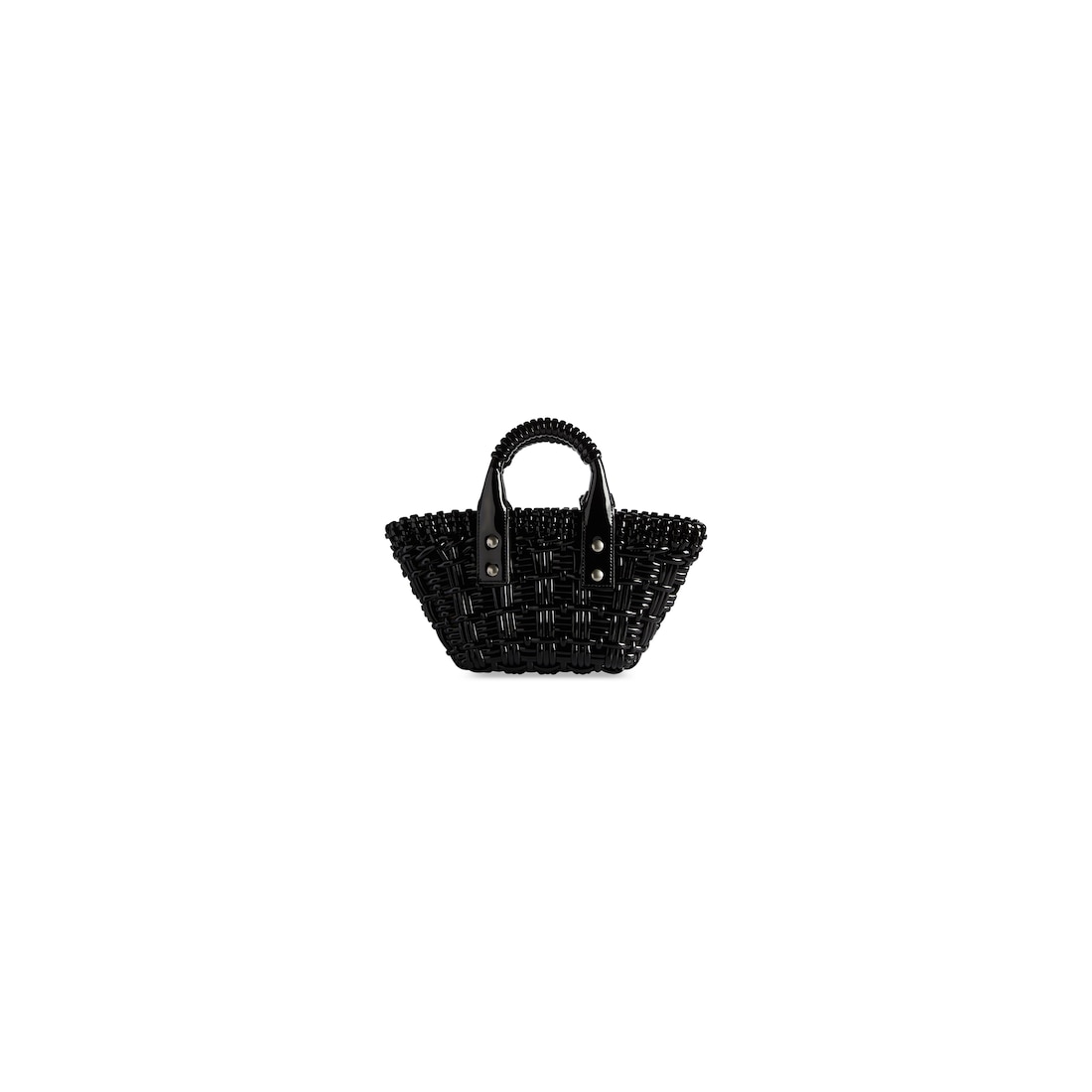 Balenciaga Cesta Bistro Xxs Con Correa Para Mujer En Negro