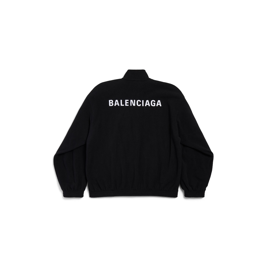 Balenciaga Chaqueta Con Cremallera Balenciaga Back Para Hombre En Negro/blanco