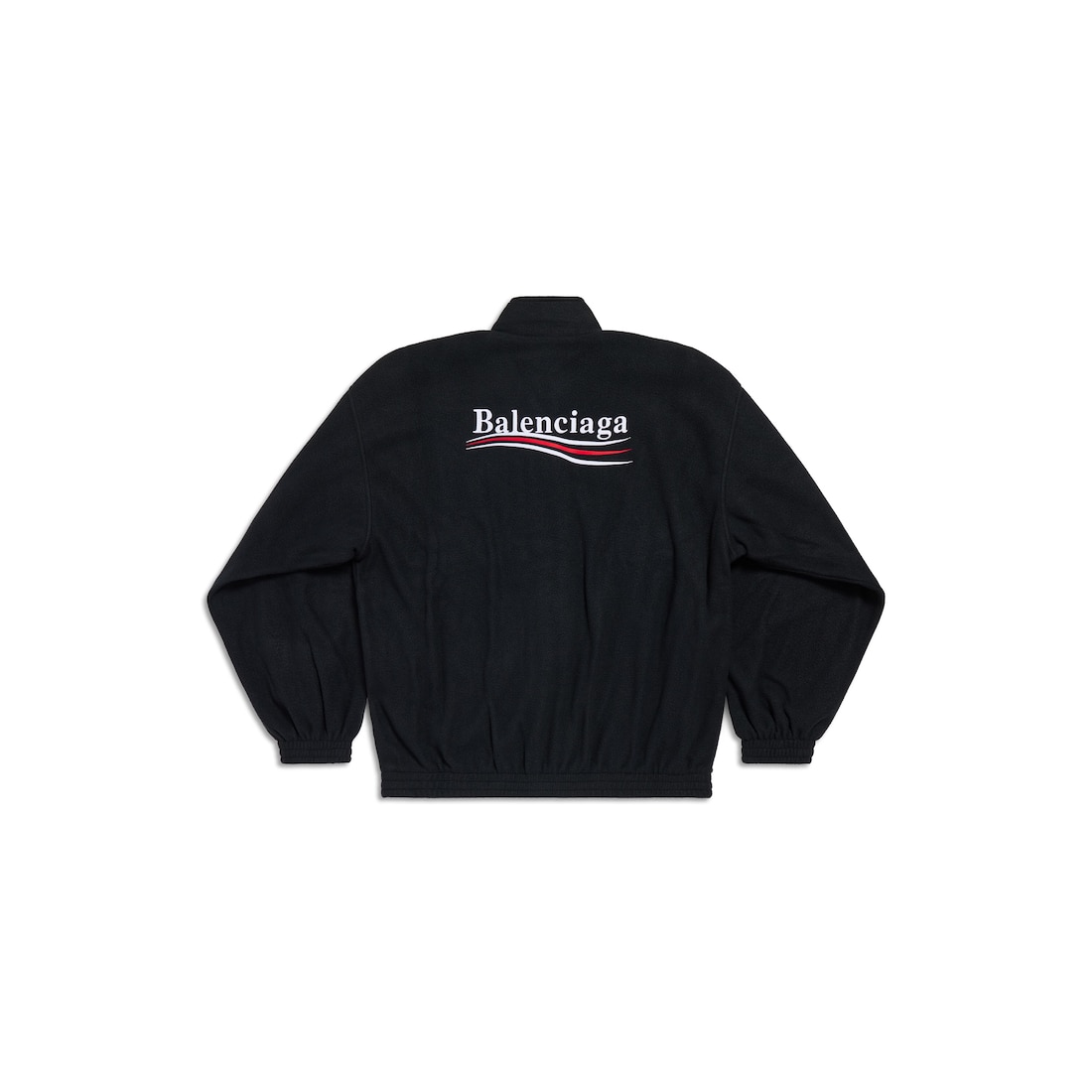 Balenciaga Chaqueta Con Cremallera Political Campaign En Negro