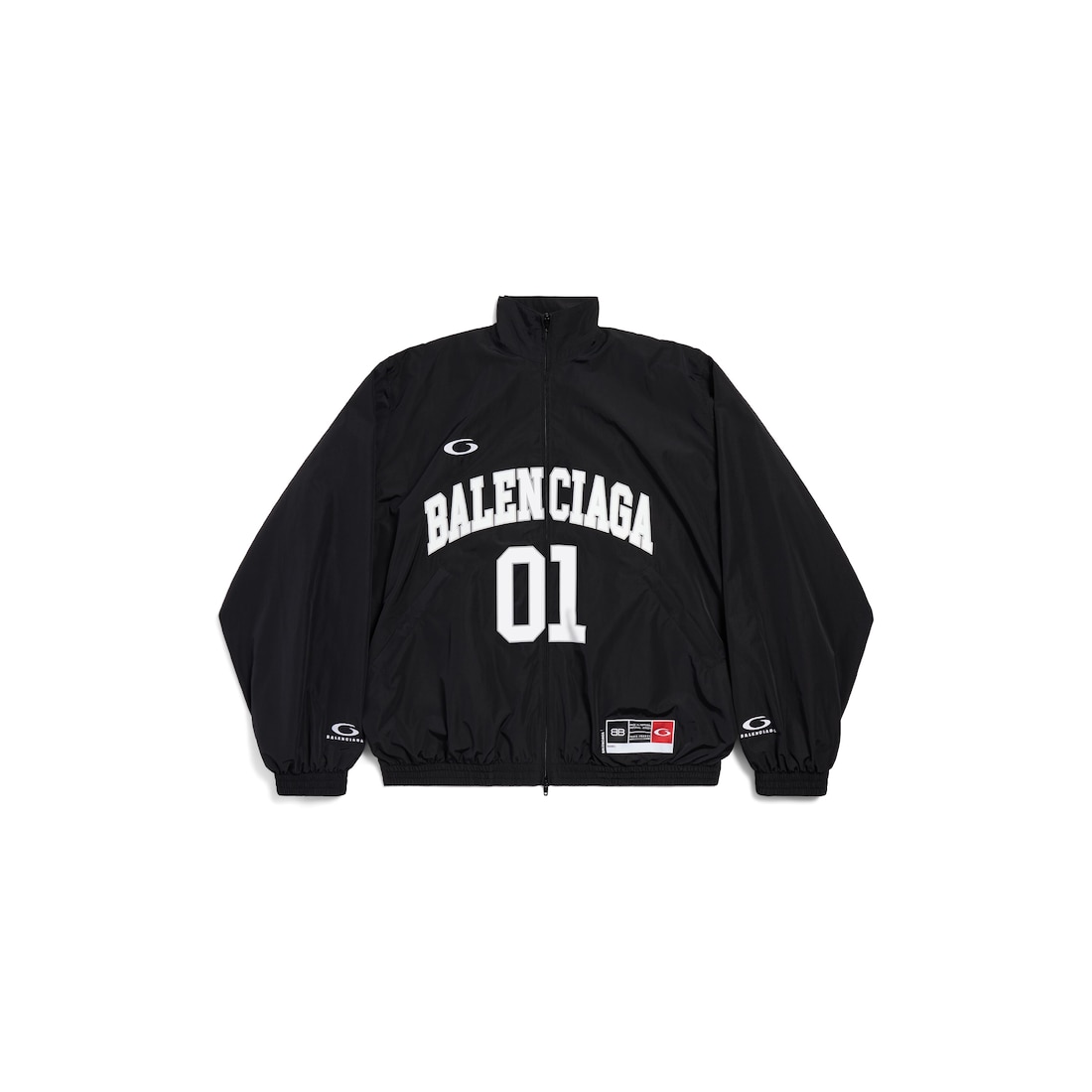 Balenciaga Chaqueta Deportiva - Basketball Series para Hombre en Negro