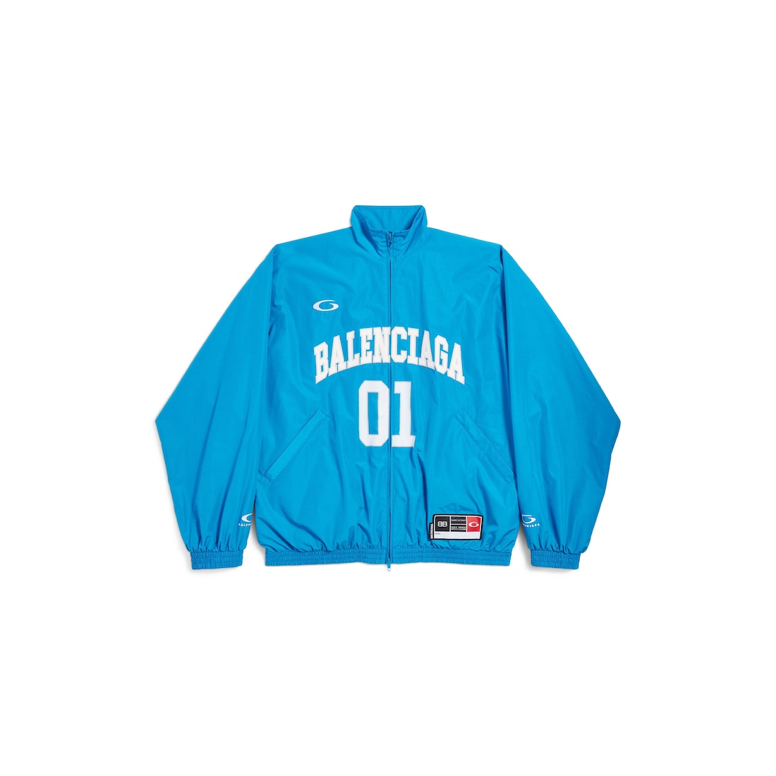 Balenciaga Chaqueta Deportiva - Basketball Series para Hombre en Azul