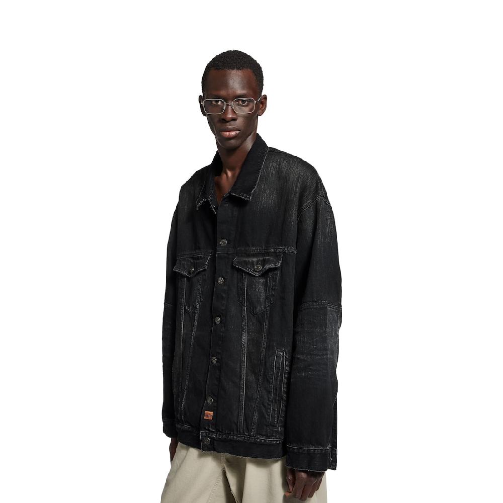 Balenciaga Chaqueta Oversized Para Hombre En Azul Noche