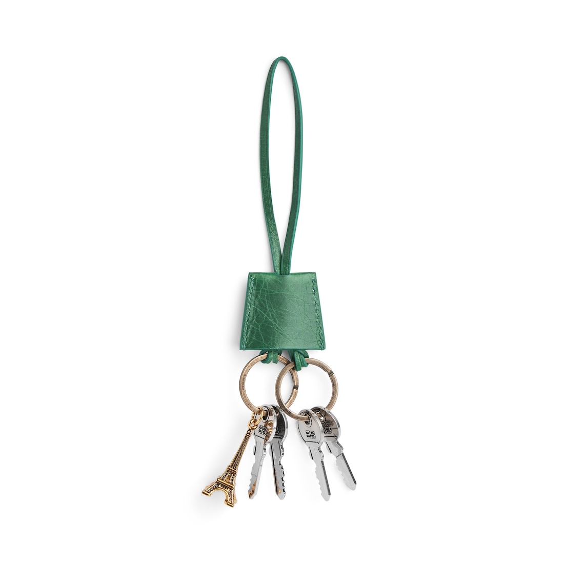 Balenciaga Charm Le City Eiffel Para Mujer En Verde