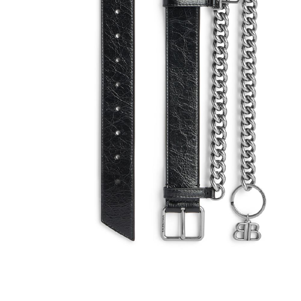 Balenciaga Cinturón De Cadena Monaco para Hombre en Negro