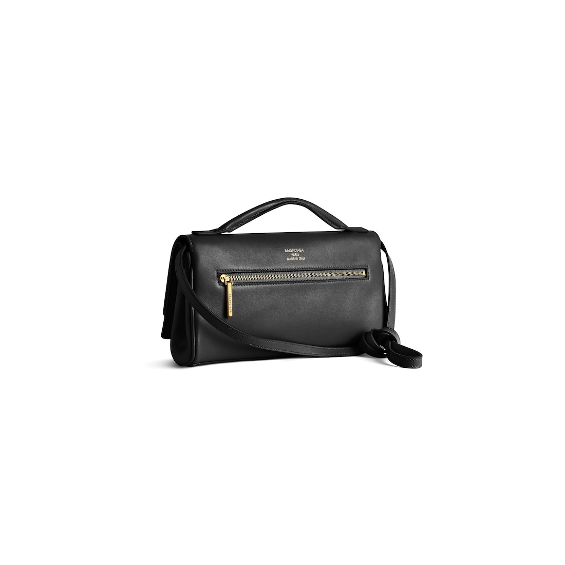 Balenciaga Clutch Bel Air Pequeño Con Correa Para Mujer En Negro