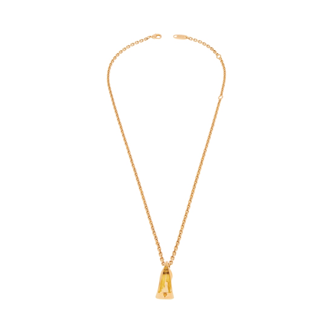 Balenciaga Collar Fino Honey Keyholder Para Mujer En Dorado