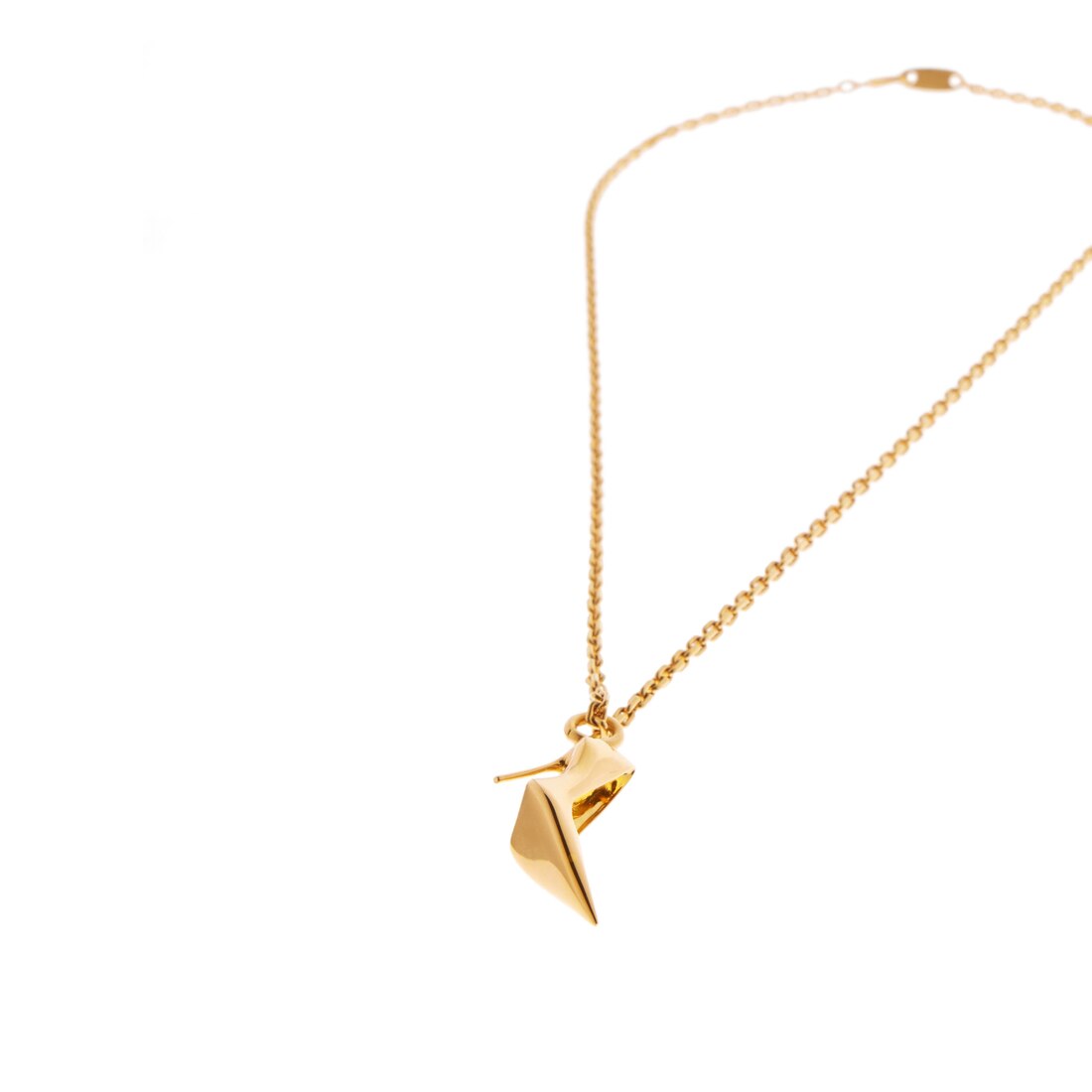 Balenciaga Collar Fino Honey Keyholder Para Mujer En Dorado