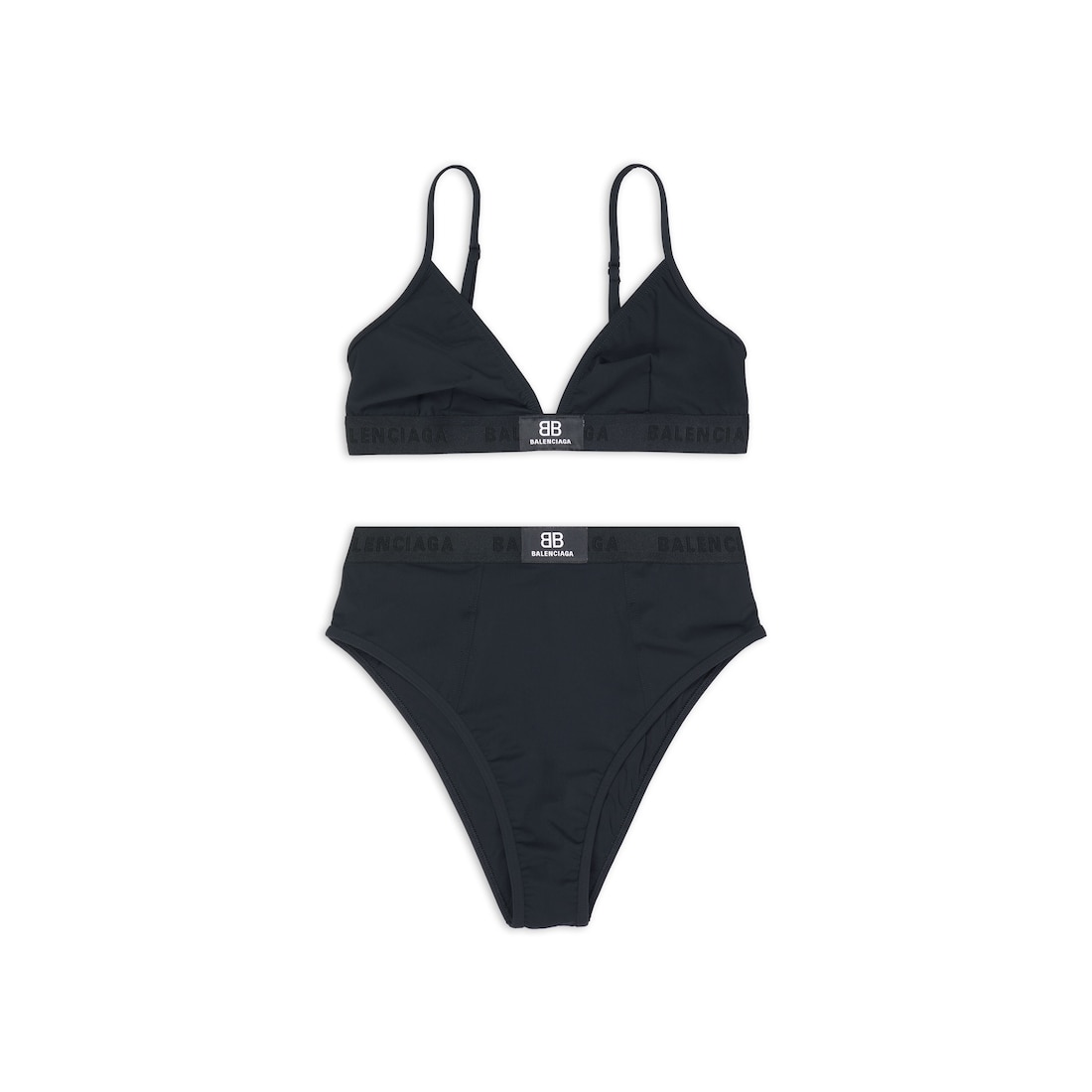 Balenciaga Conjunto De Bikini Sporty para Mujer en Negro