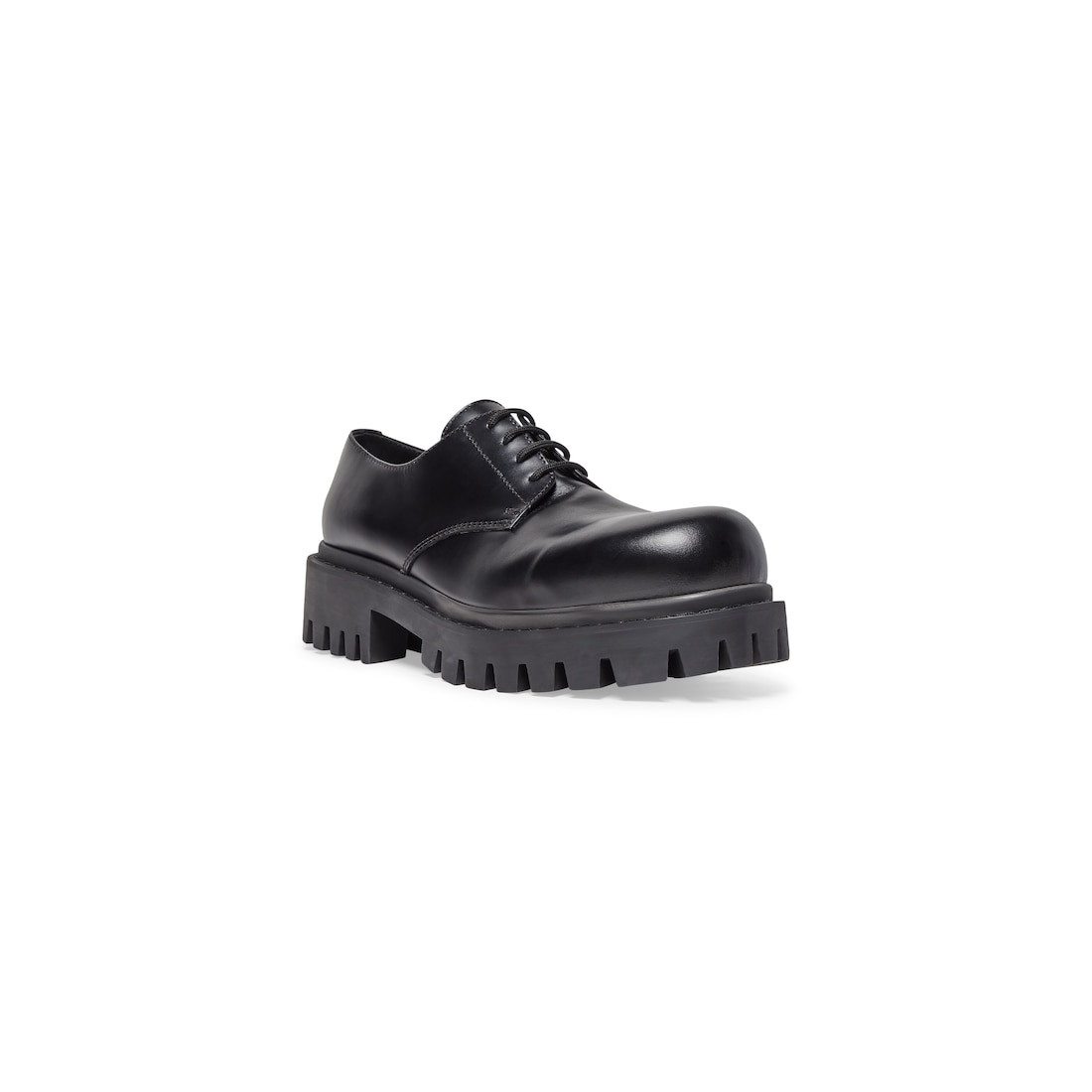 Balenciaga Derby Sergent De 20 Mm Para Hombre En Negro