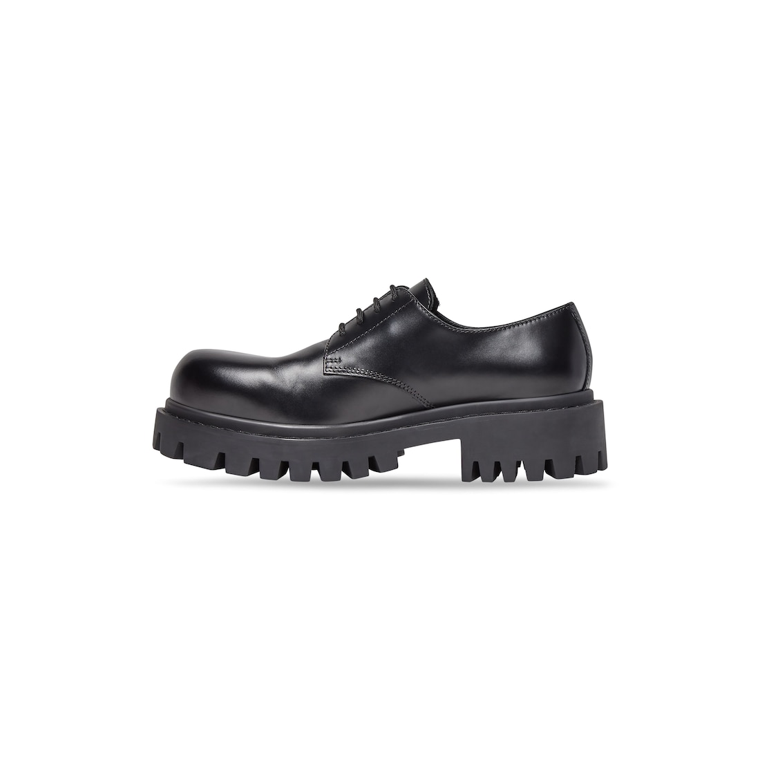Balenciaga Derby Sergent De 20 Mm Para Hombre En Negro